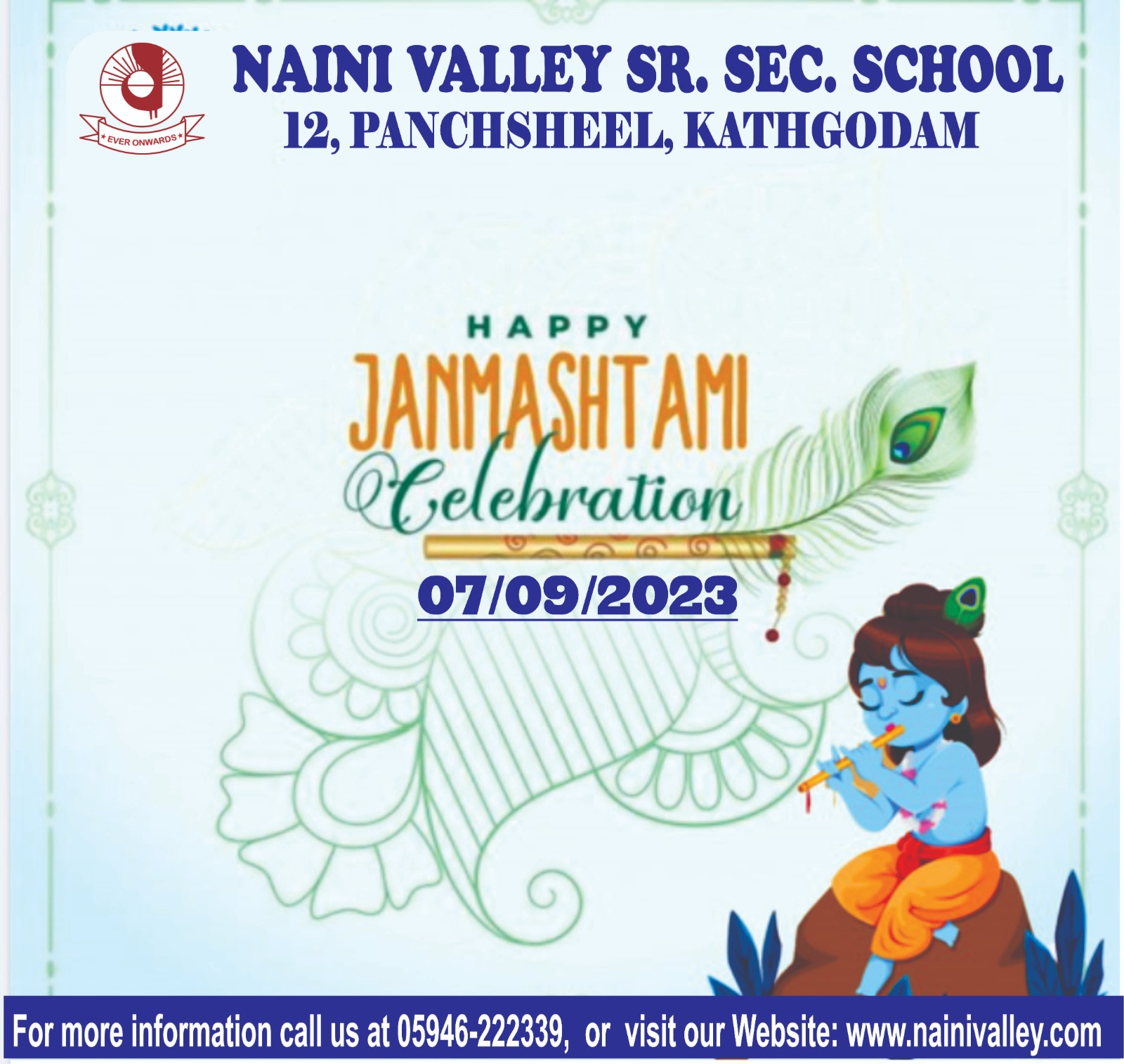 Naini valley Celebrated shri janamashtami